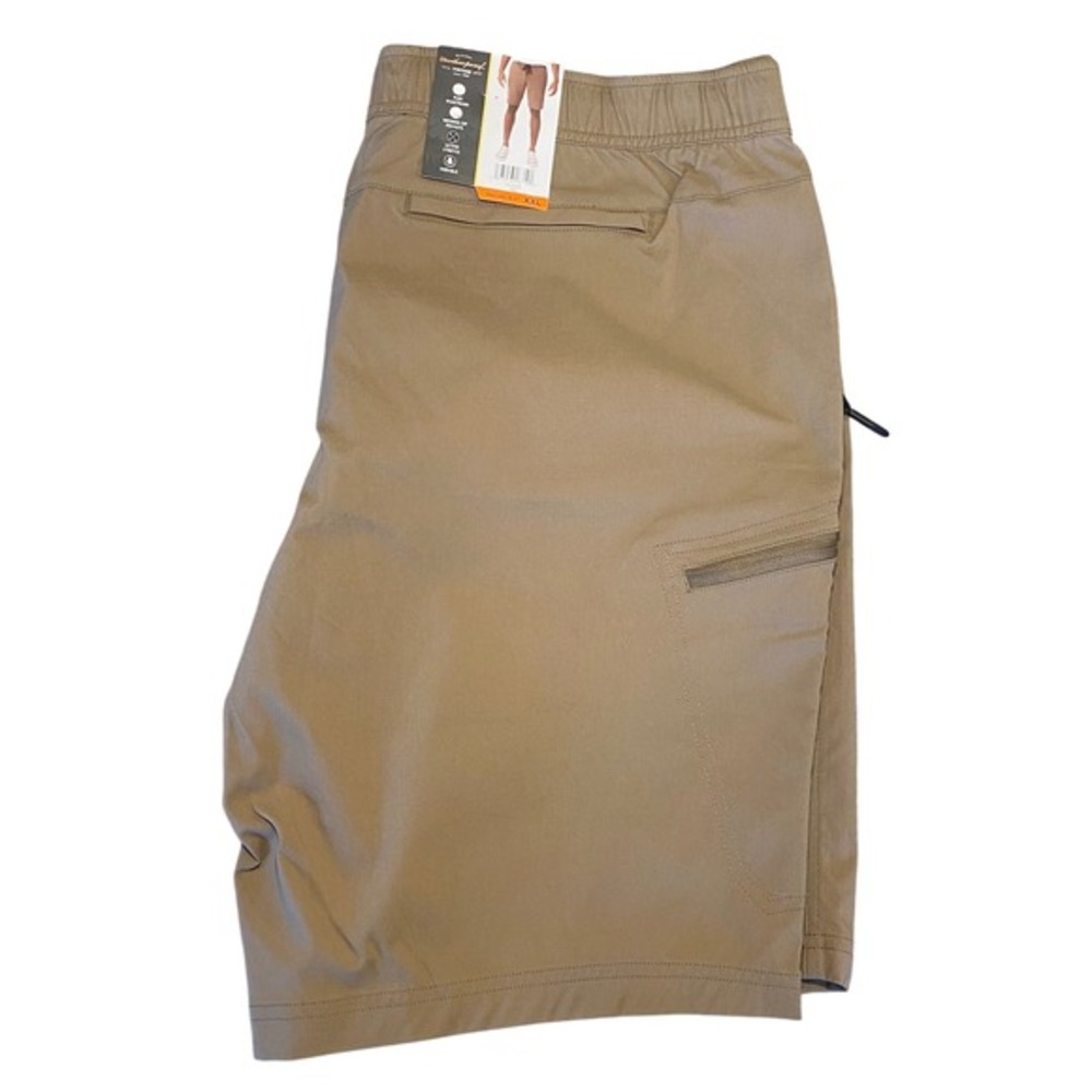Weatherproof Vintage Men's Performance Weather Flex Tech Tan XXL Short New!
